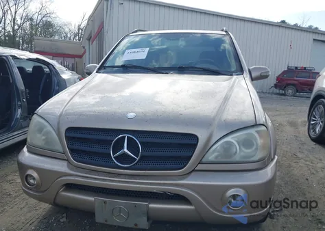 2002 Mercedes-Benz Ml 320 from USA, damaged, VIN 4JGAB54E02A370455